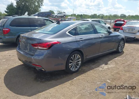 2015 Hyundai Genesis 3.8 из США, поврежденный, VIN KMHGN4JEXFU096136